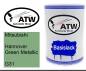 Preview: Mitsubishi, Hannover Green Metallic, G31: 500ml Lackdose, von ATW Autoteile West.